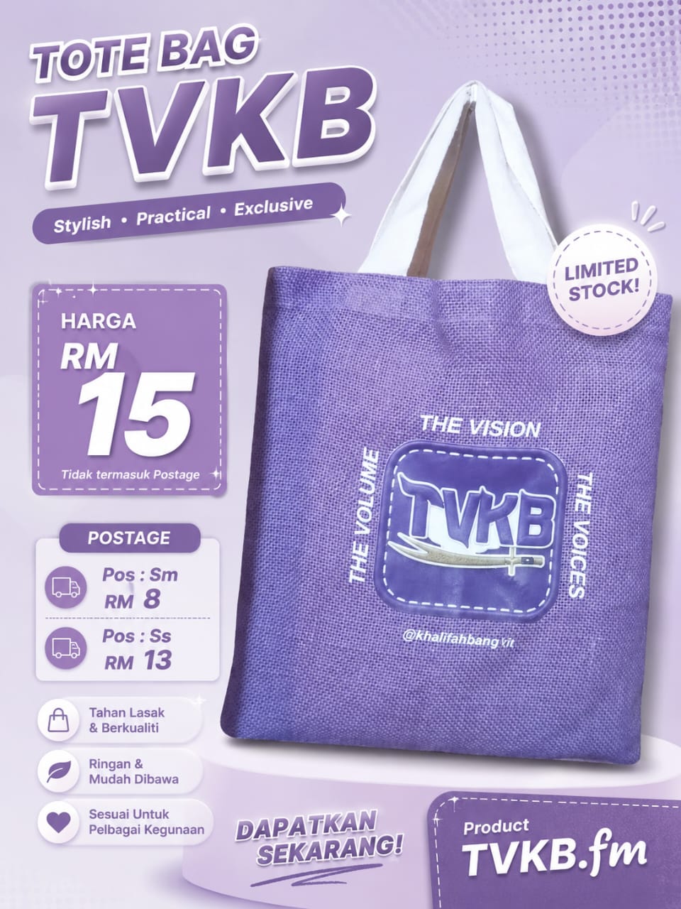 BEG TOTE